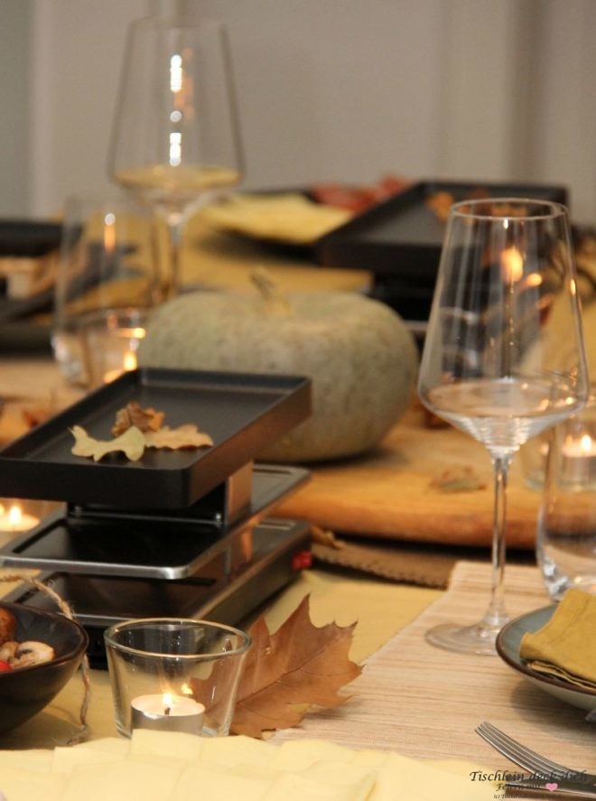 #stayhome gemütlicher Racletteabend im Herbst
