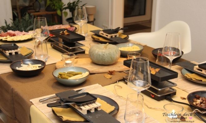 #stayhome gemütlicher Racletteabend im Herbst