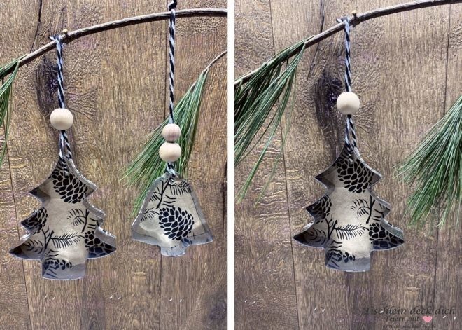 weihnachtliche DIY mit Ausstechformen