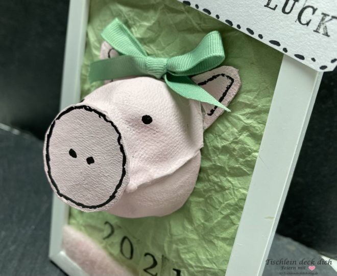 Silvester DIY Glücksbringer
