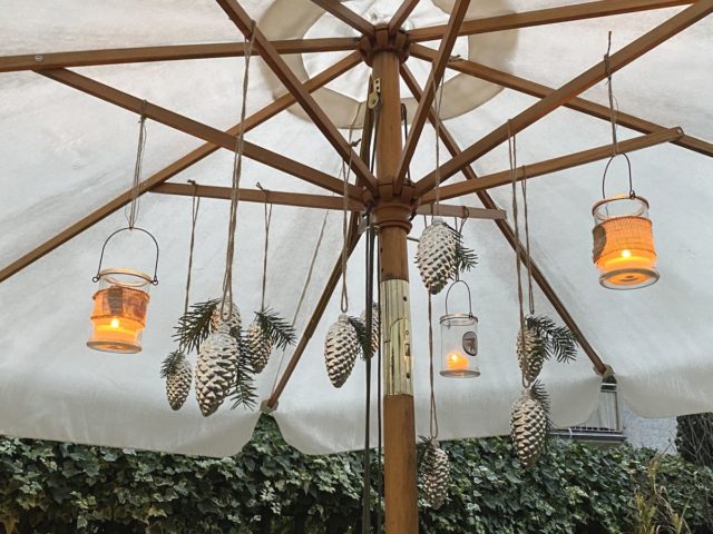 Weihnachtsmarkt im eigenen Garten stimmungsvoll und zauberhaft