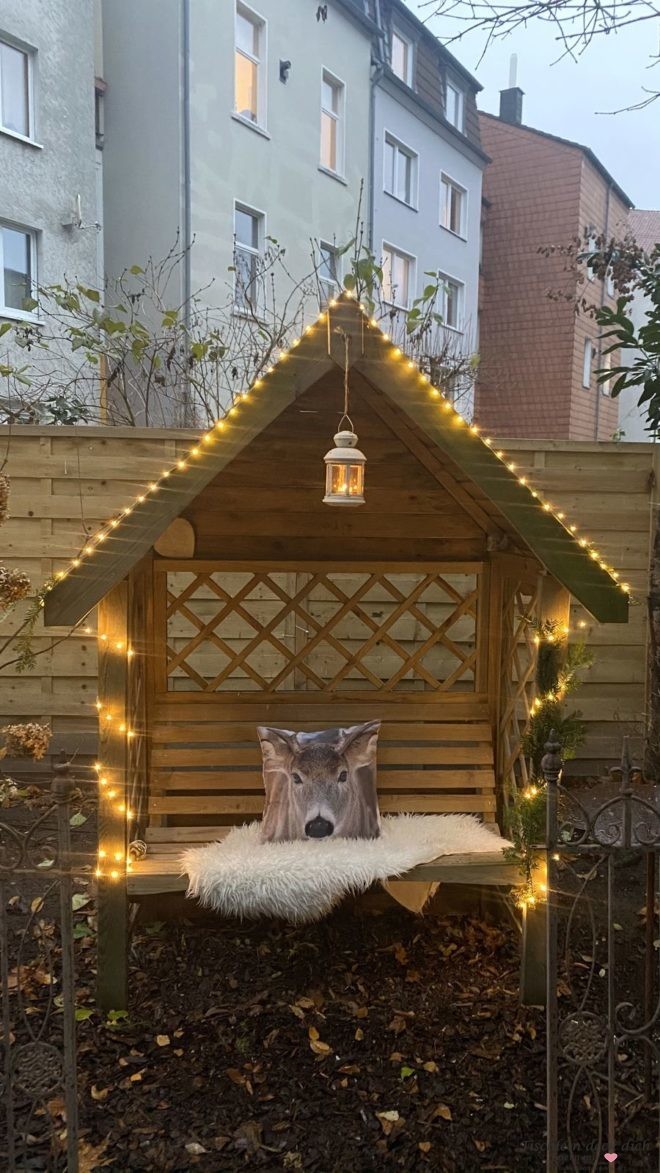 Weihnachtsmarkt im eigenen Garten