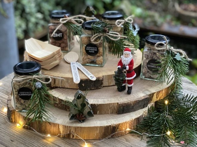 Weihnachtsmarkt im eigenen Garten
