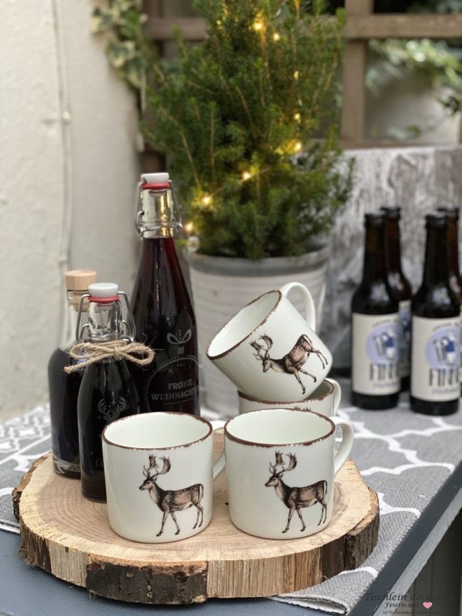 Weihnachtsmarkt im eigenen Garten
