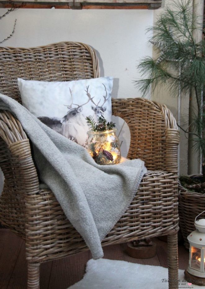 Weihnachtsmarkt im eigenen Garten