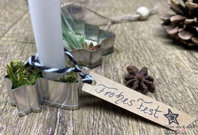 weihnachtliche DIY Ideen mit Ausstechformen