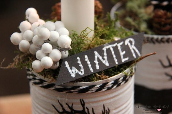Winterdeko basteln