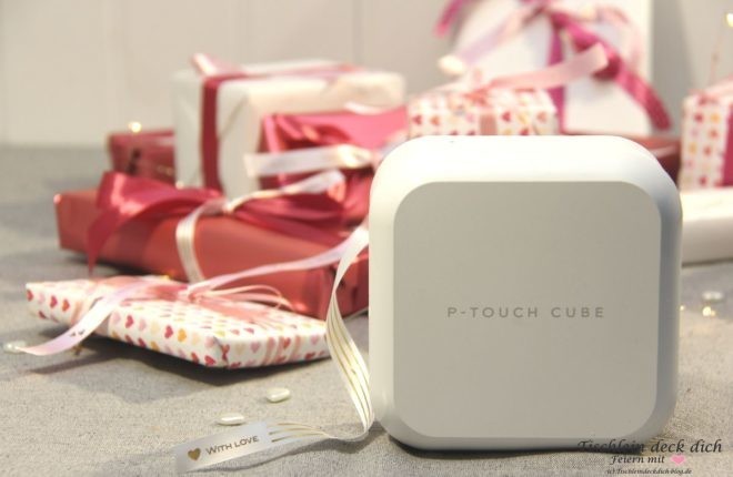 Hochzeitskalender basteln mit dem P-touch Cube plus von Brother