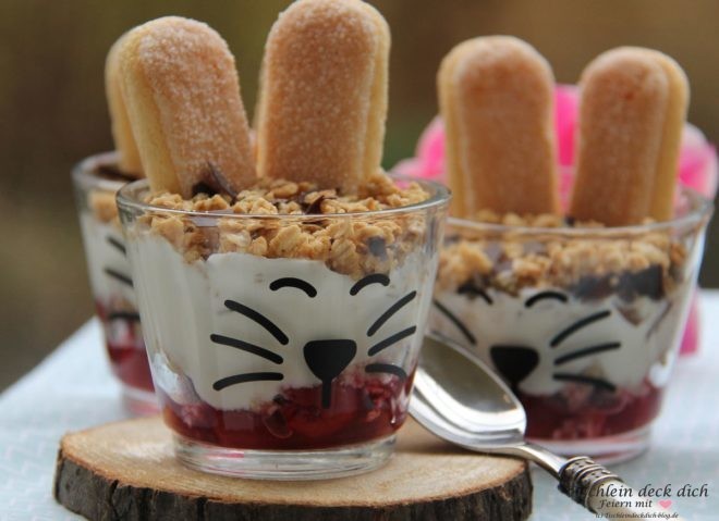 Bunny - Osterdessert im Glas