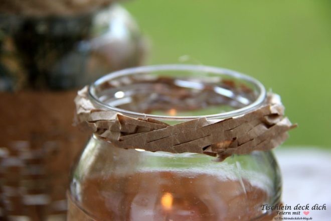 leere Gläser upcyclen