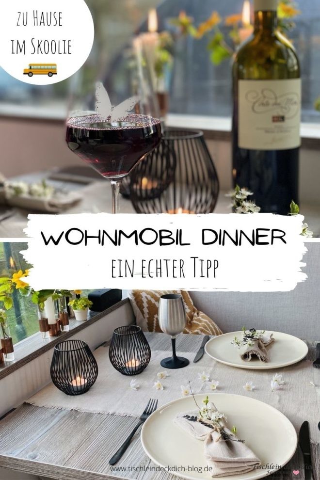 Wohnmobil Dinner im Skoolie Pinterest