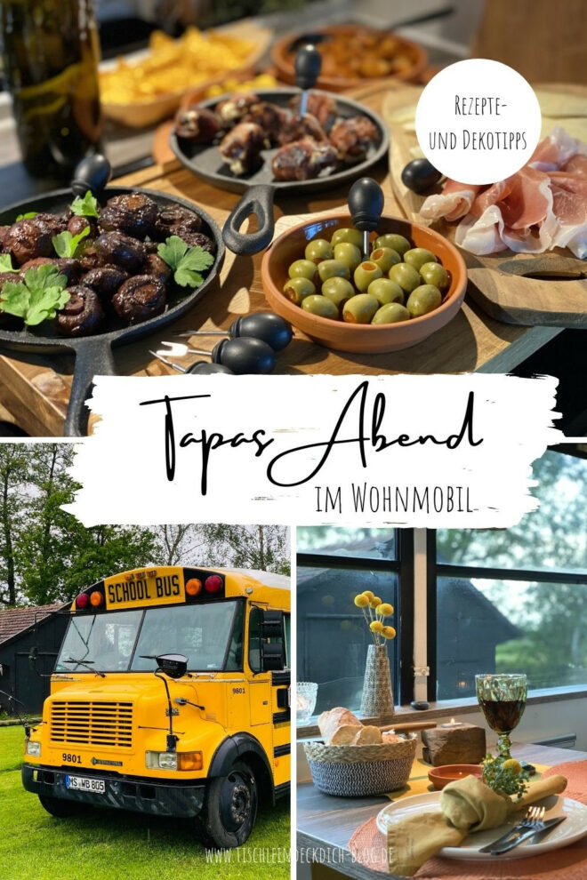 Tapasabend im Wohnmobil Pinterest