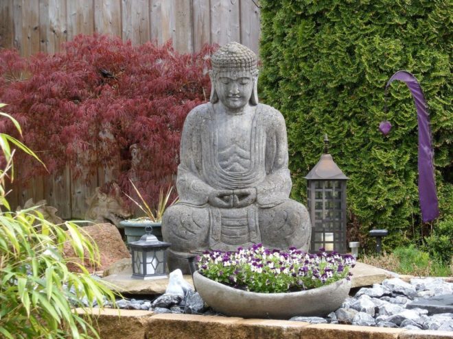 Asiatische Terrasse