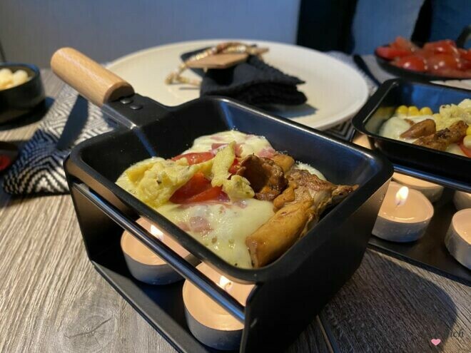 Raclette Abend im Wohnmobil