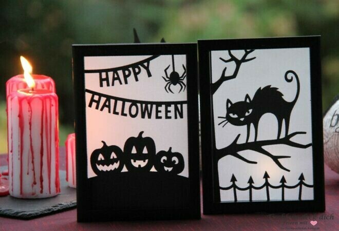 Halloween DIY mit dem Plotter