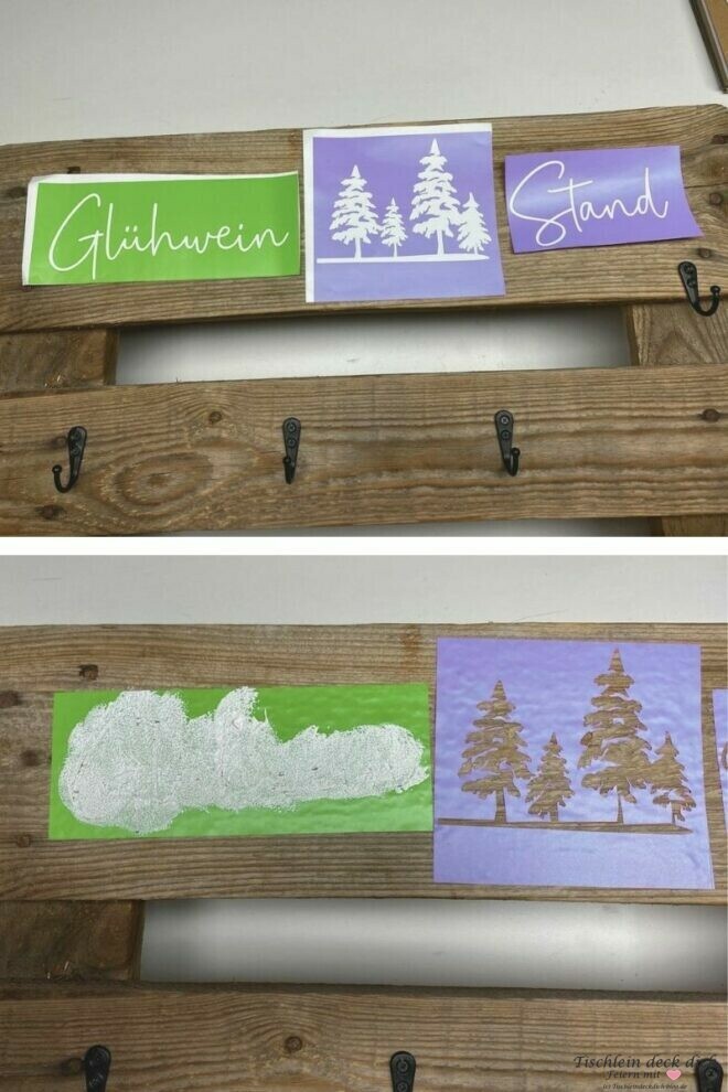 Schablone plotten mit dem Cricut Maker