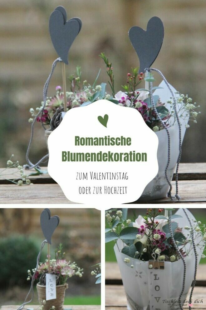 Pinterest Pin zum Valentinstag