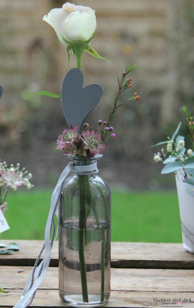 blumige Grüße zum Valentinstag