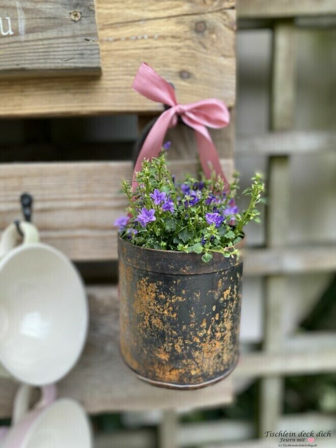 DIY Projekt aus einer Holzpalette