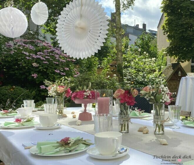 Sommerfest im Garten