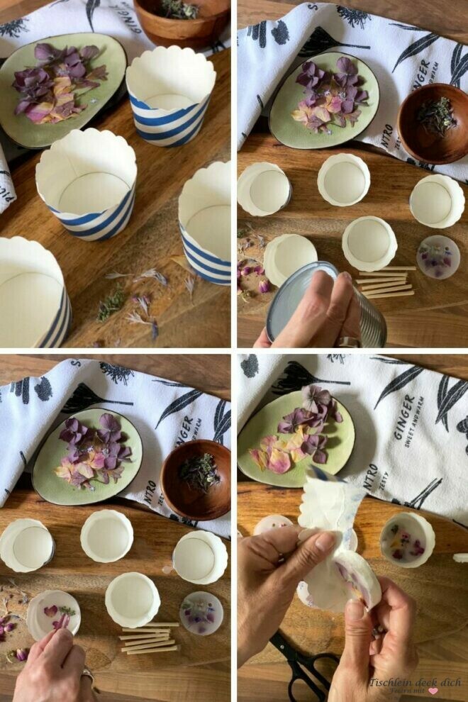 DIY Anleitung für Anhänger aus Wachs