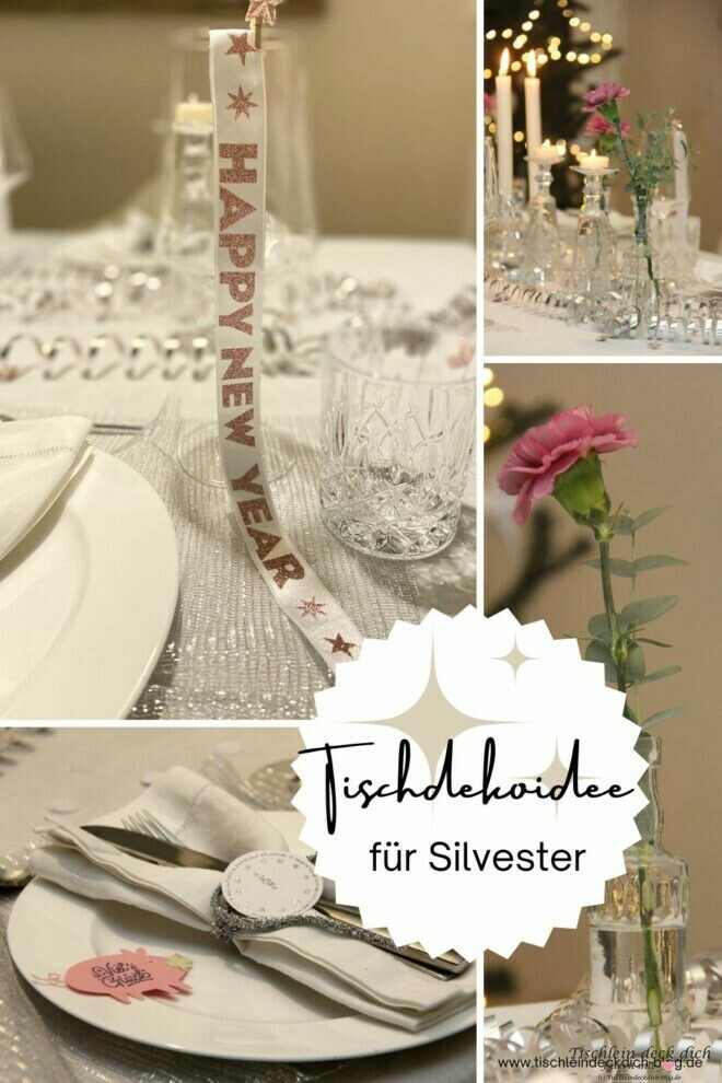 Pinterest PIN für Silvester
