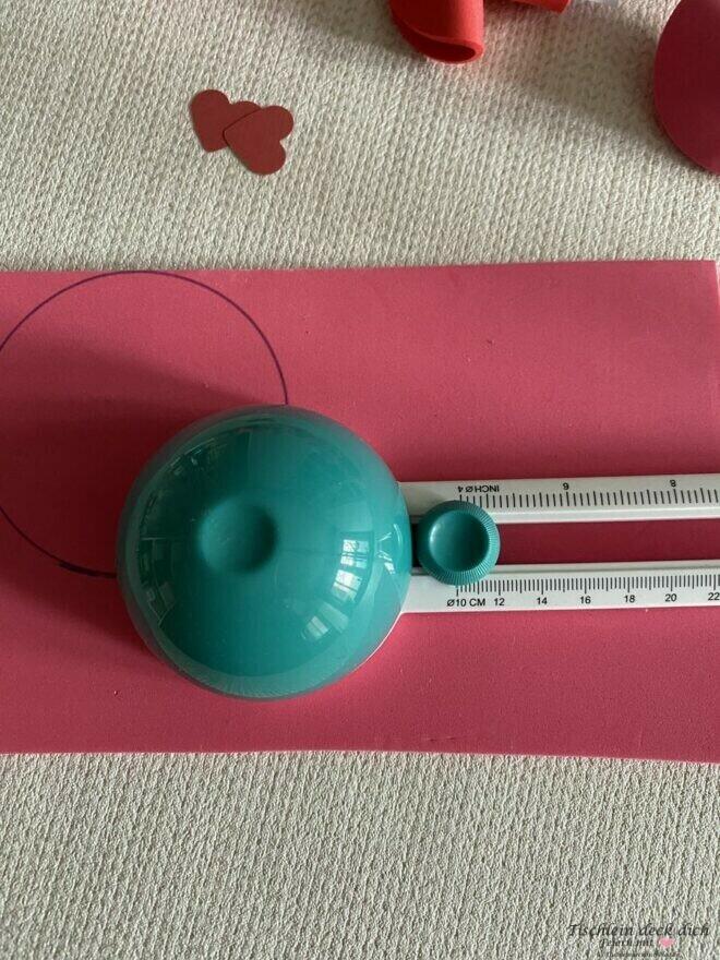 Kreisschneider fuer Moosgummi