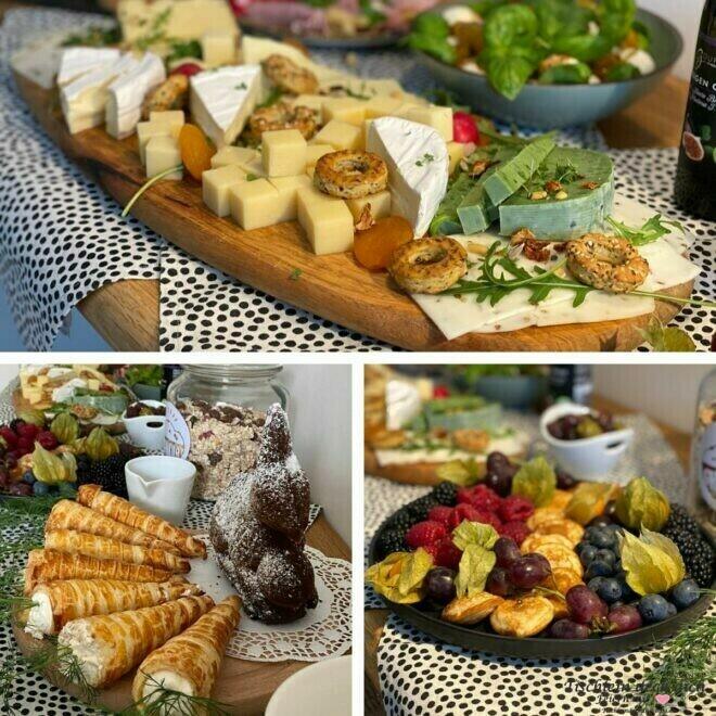 Osterfrühstück Ideen für das Buffet