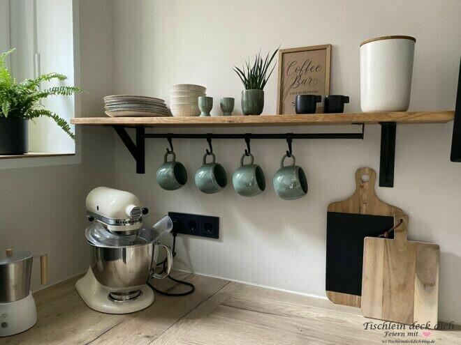 moderner Landhausstil in der Küche nach der Renovierung