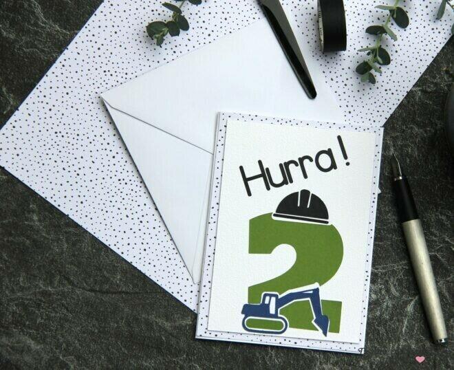 Geburtstagskarte basteln mit dem Cricut Maker