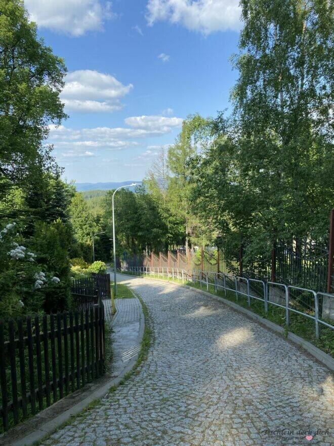 Wanderweg in Polen