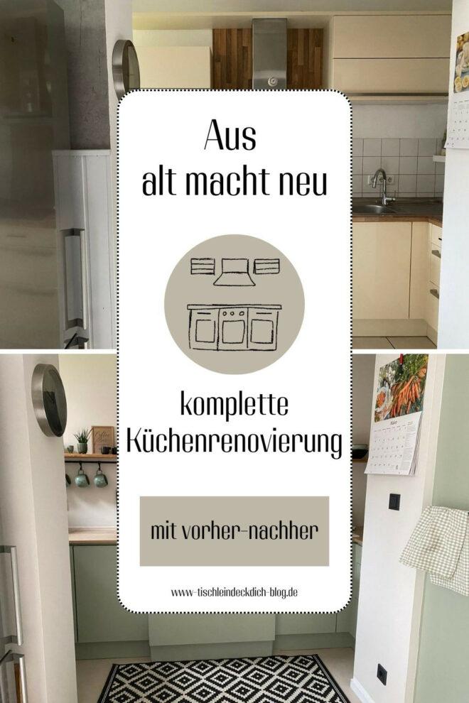 Küchenrenovierung Aus alt macht neu