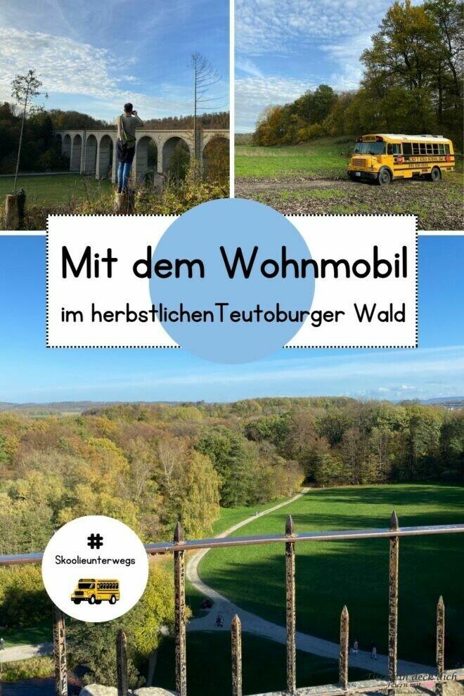 Mit dem Wohnmobil im Teutoburger Wald Pinterest