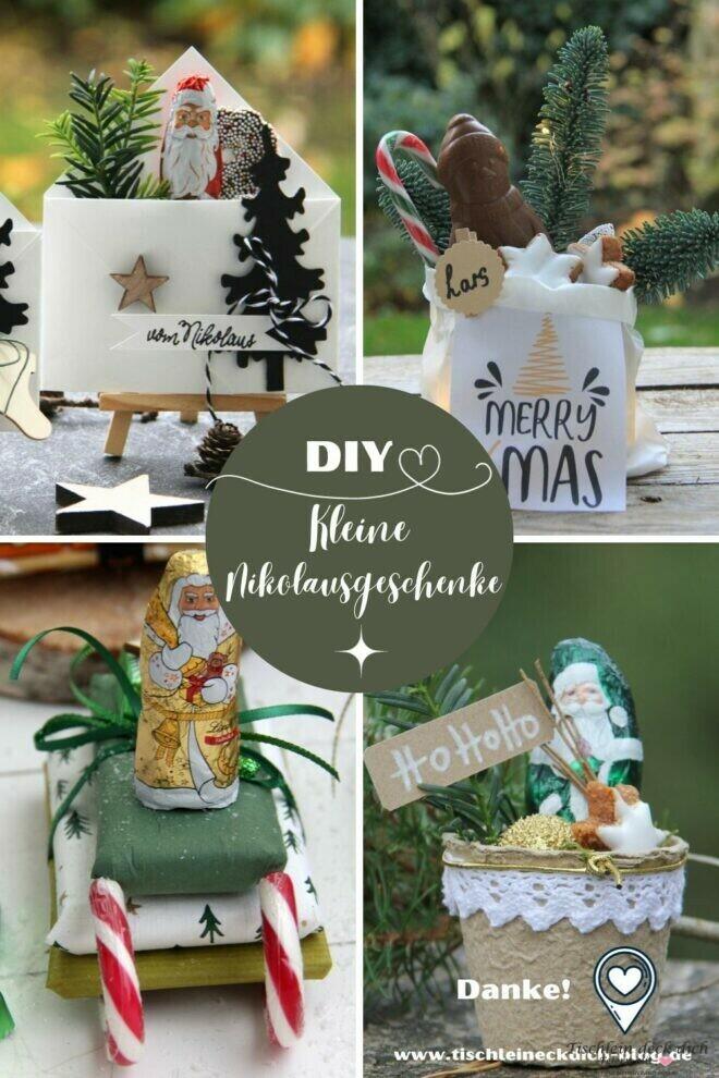 Pinterest PIN für kleine Nikolausgeschenke