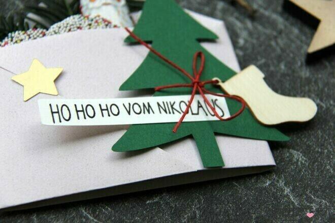hohoho vom Nikolaus Geschenk DIY