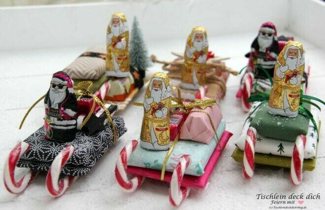 Kleine Nikolausgeschenke basteln