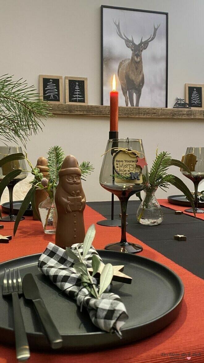 weihnachtliche Glasanhänger basteln aus Draht