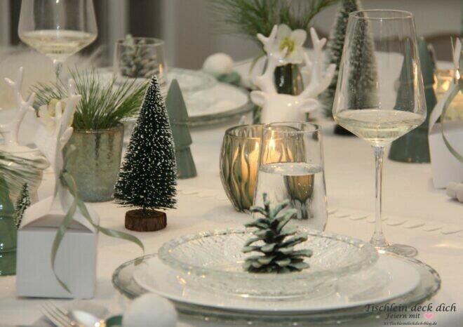 Tischdeko im Scandi Style