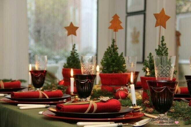 die 10 schönsten Tischdekoideen zu Weihnachten