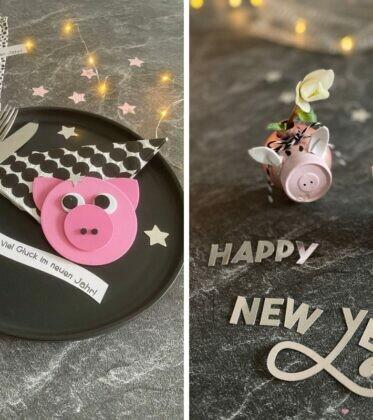 Glücksbringer aus Moosgummi basteln