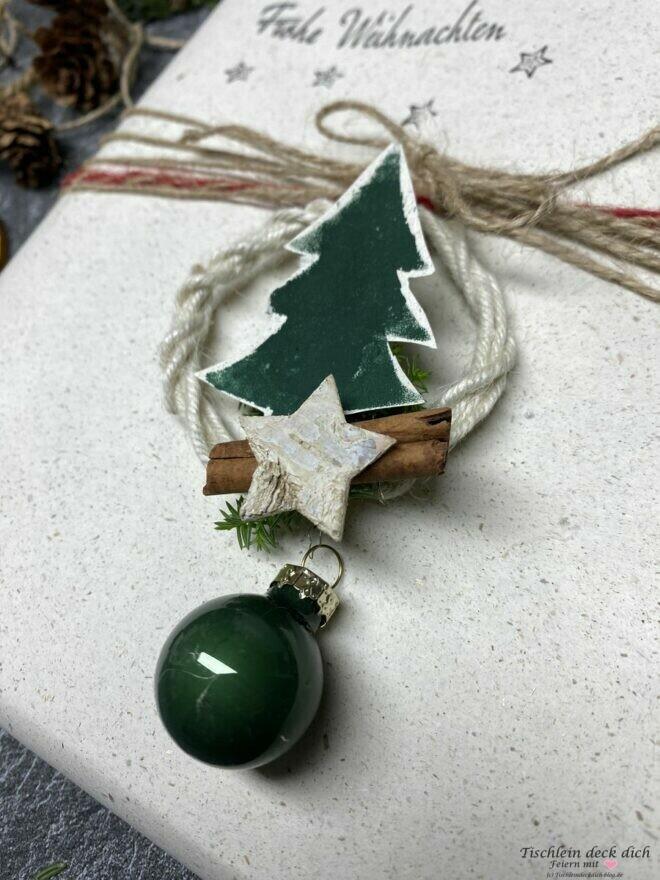 Verpackungsidee für Weihnachten