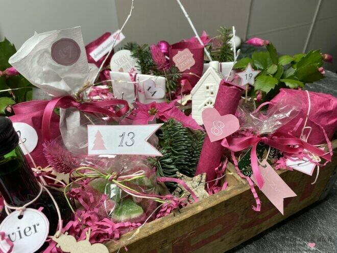 Think Pink Adventskalender Idee