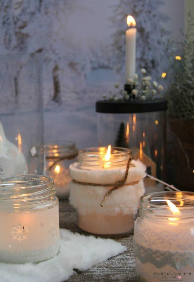 Winterliche Dekoidee für das Zuhause