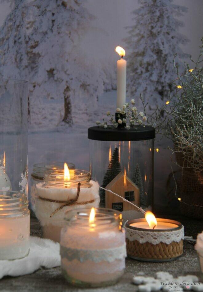 Winterliche Dekoration für ein gemütliches Zuhause