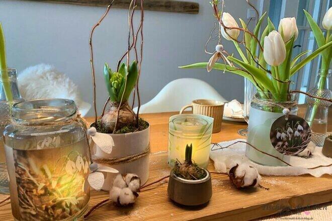 Schneeglöckchen basteln für eine perfekte Frühlingsdekoration