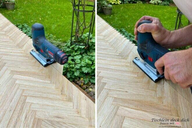 Konsole aus Klötzchen selber machen