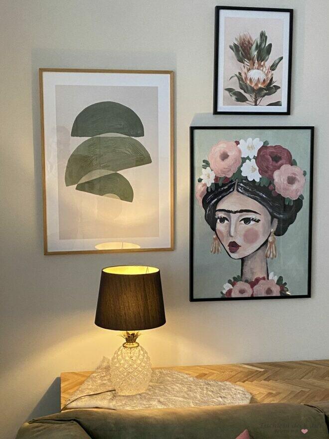 fruehlingshafte Wandgestaltung