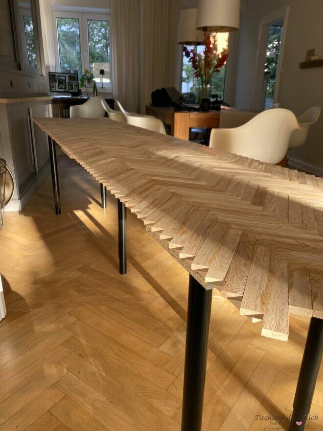 Konsole aus Klötzchen