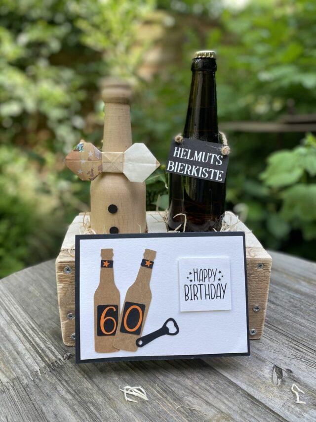 Kreatives Geschenk Zum 60. Geburtstag Mann Kreatives Geldgeschenk für den 60. Geburtstag - eine Idee, die Mann in