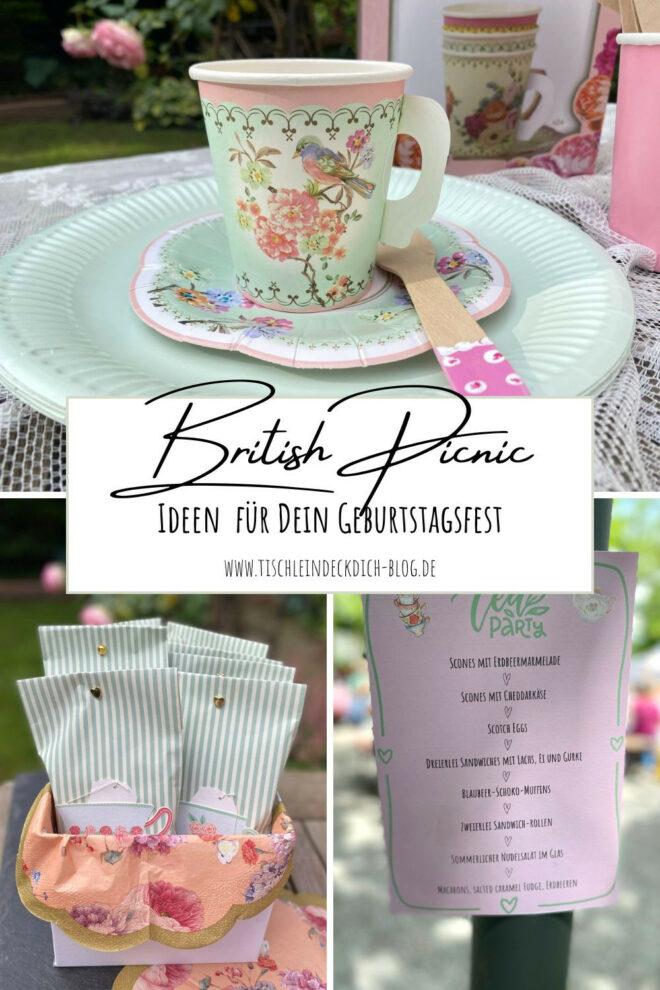 Pinterest Pin British Picnic